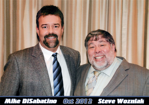 DiSabatino and Steve the Woz Wozniak